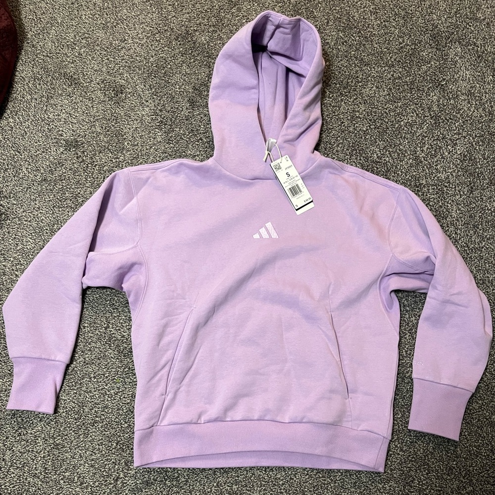 Adidas hoodie Women’s smallNew never worn Lavender